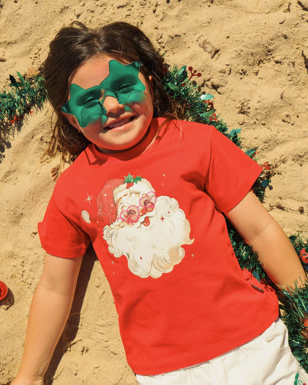 STEVIE TEE IN HOLIDAY RED