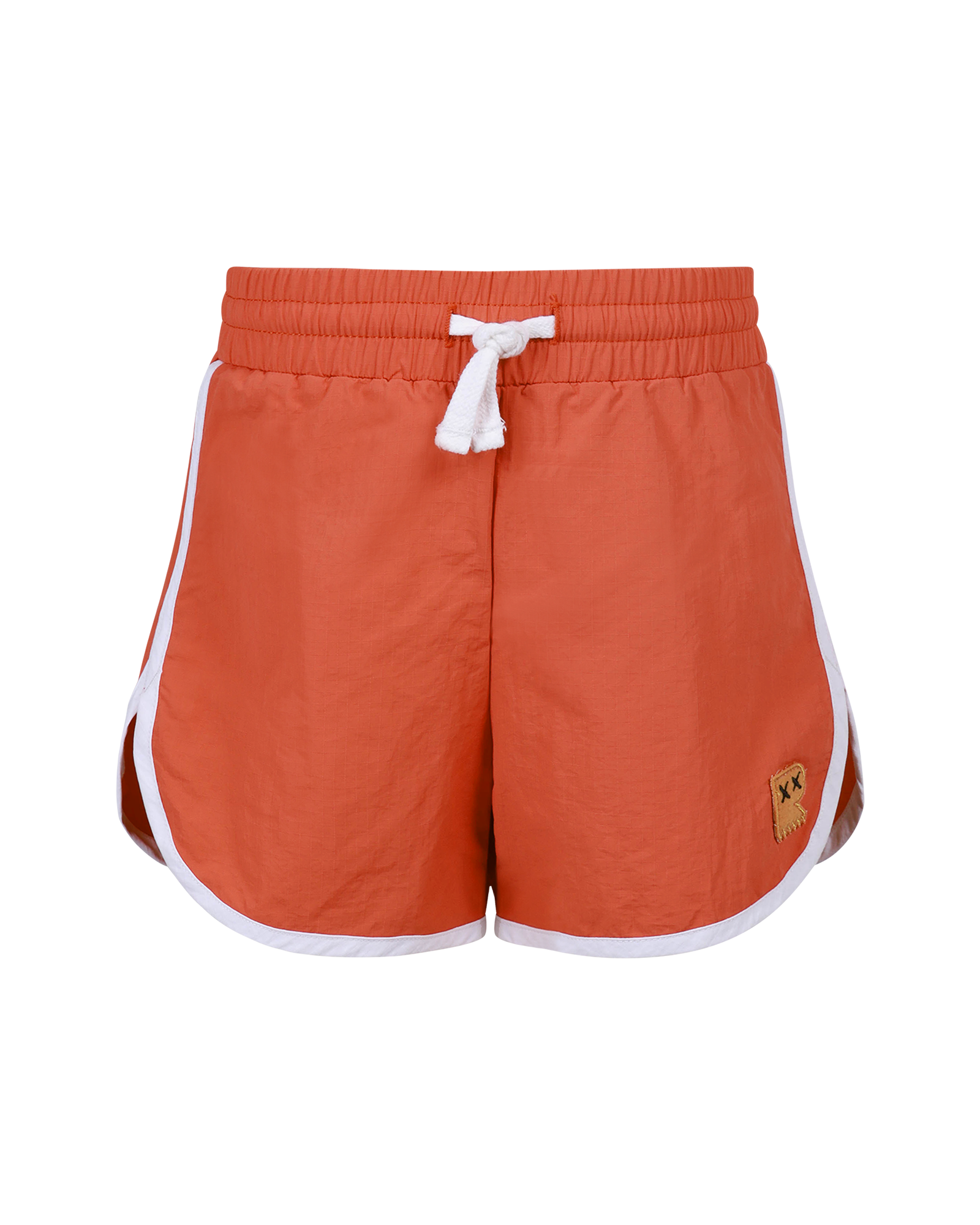 RETRO JOGGER SHORTS IN RED