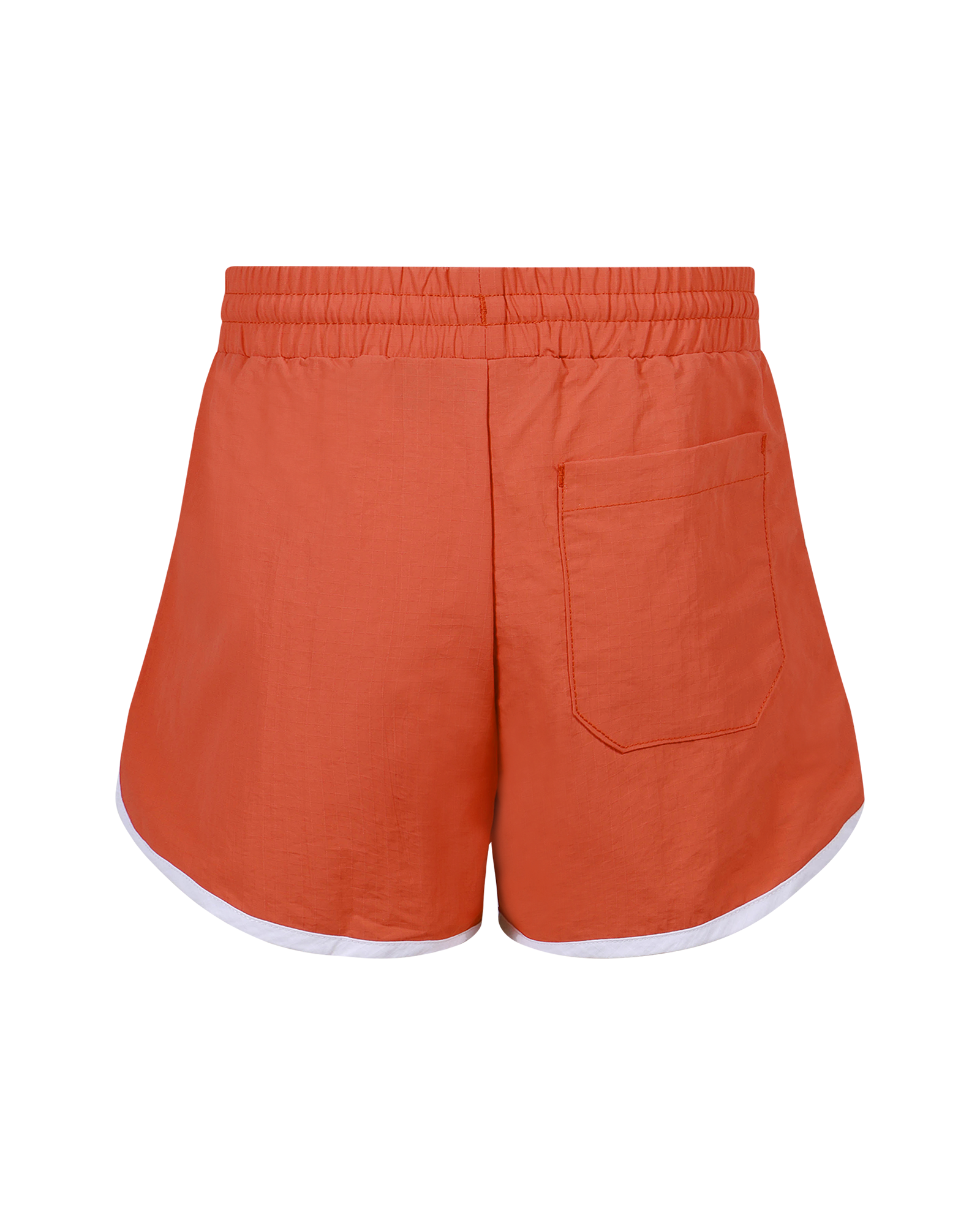 RETRO JOGGER SHORTS IN RED