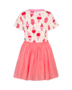 CHERRY ICE CREAM SHORT SLEEVE DANCE DRESS