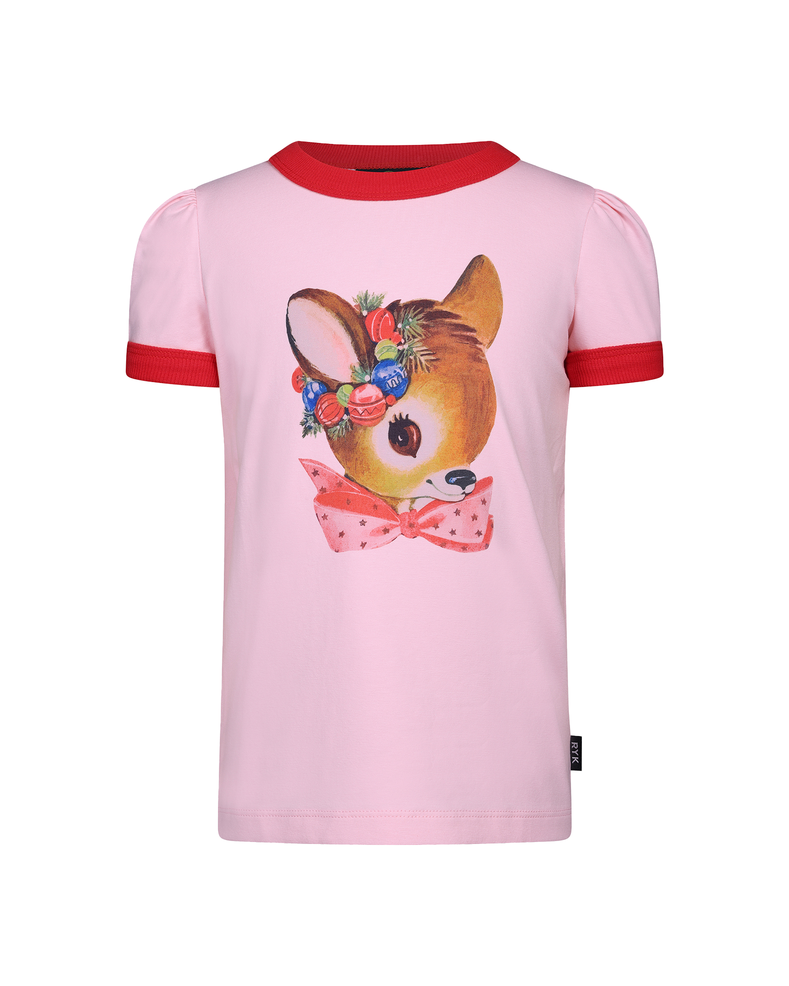 OH DEER SHORT SLEEVE BILLIE RINGER T-SHIRT