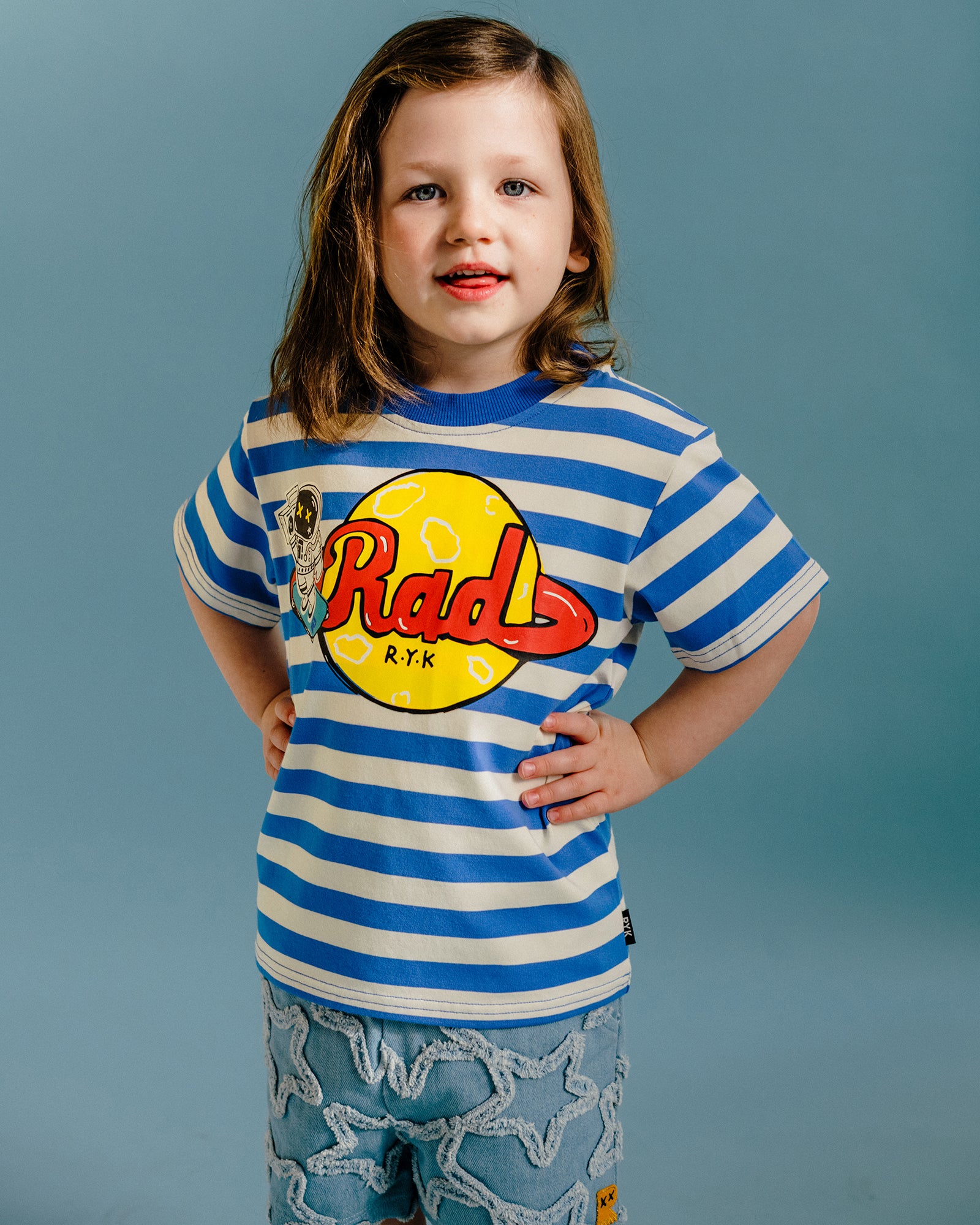 PLANET RAD STRIPE SHORT SLEEVE T-SHIRT