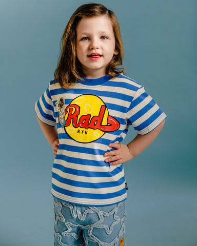 PLANET RAD STRIPE SHORT SLEEVE T-SHIRT