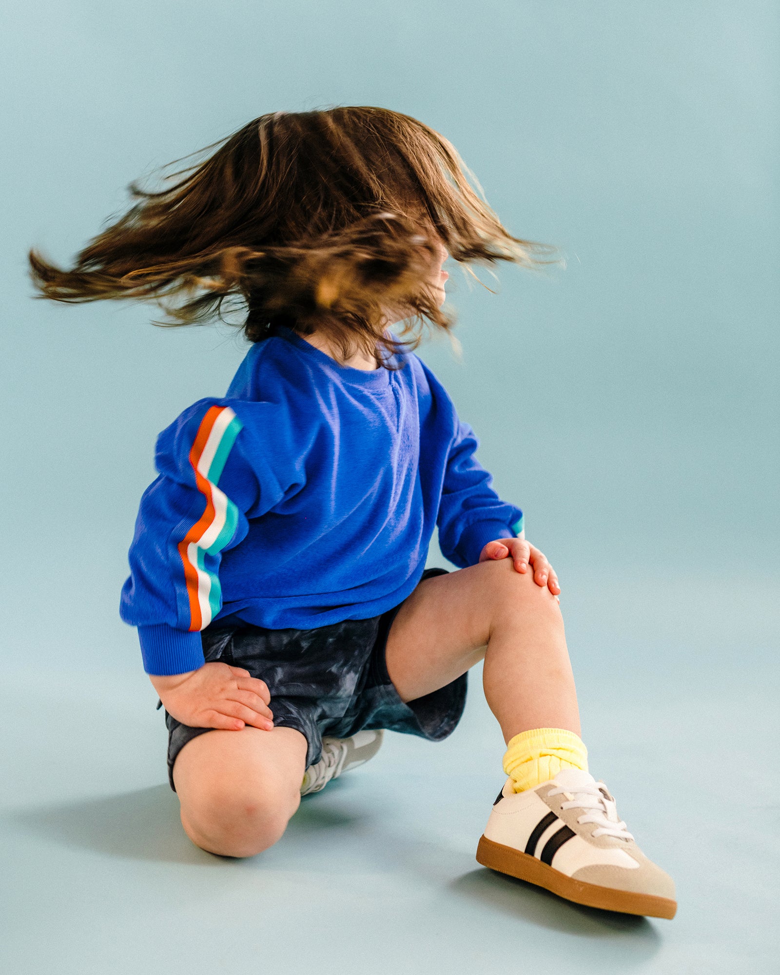 COSMIC POWERS TERRY SWEATER