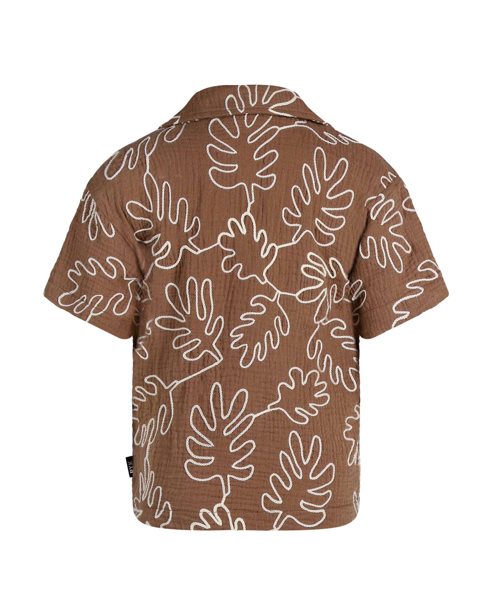 WOLLEMI SHORT SLEEVE EMBROIDERED SHIRT