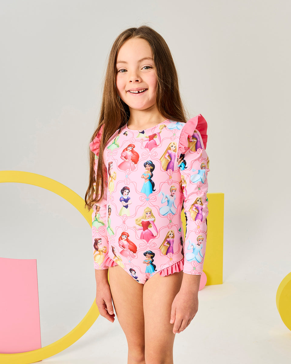 CAMILLE PRINT LS SUNSUIT 3-7YRS