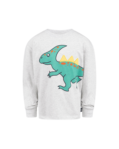 GREEN DINO LONG SLEEVE T-SHIRT