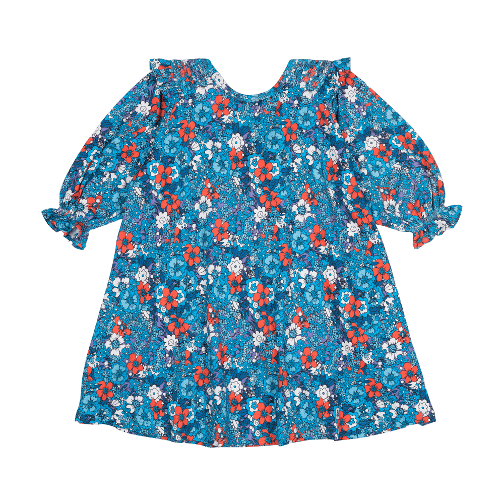 Baby girl clearance blue floral dress