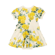 YELLOW ROSES BABY WAISTED DRESS