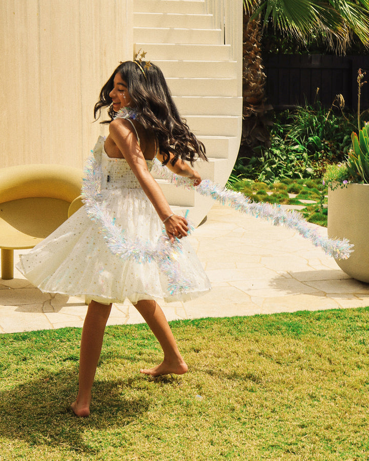 ALYSSA DRESS IN CREAM