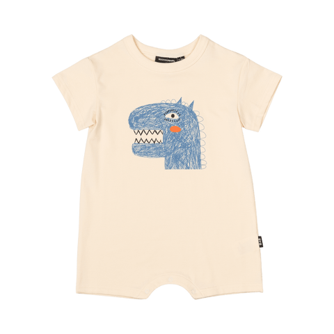 DINO ART BABY SHORT ROMPER