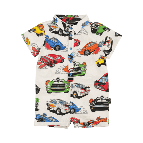 CARS BABY SHIRT ROMPER