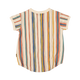 STRIPE POLO OVERSIZED BABY BODYSUIT