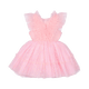 PINK HEART BABY TULLE PARTY DRESS