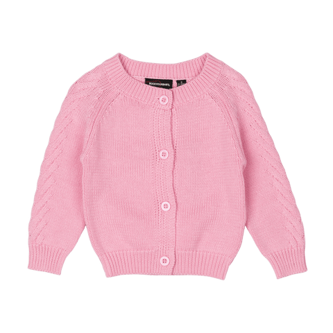 PINK BABY KNIT CARDIGAN