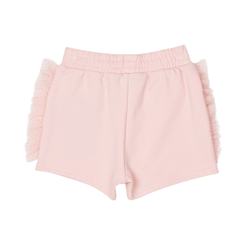 GLITTER RUFFLES BABY SHORTS