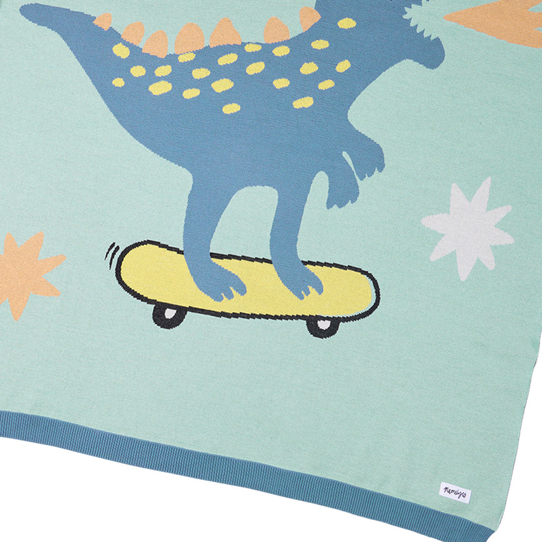 Dino Name Blanket