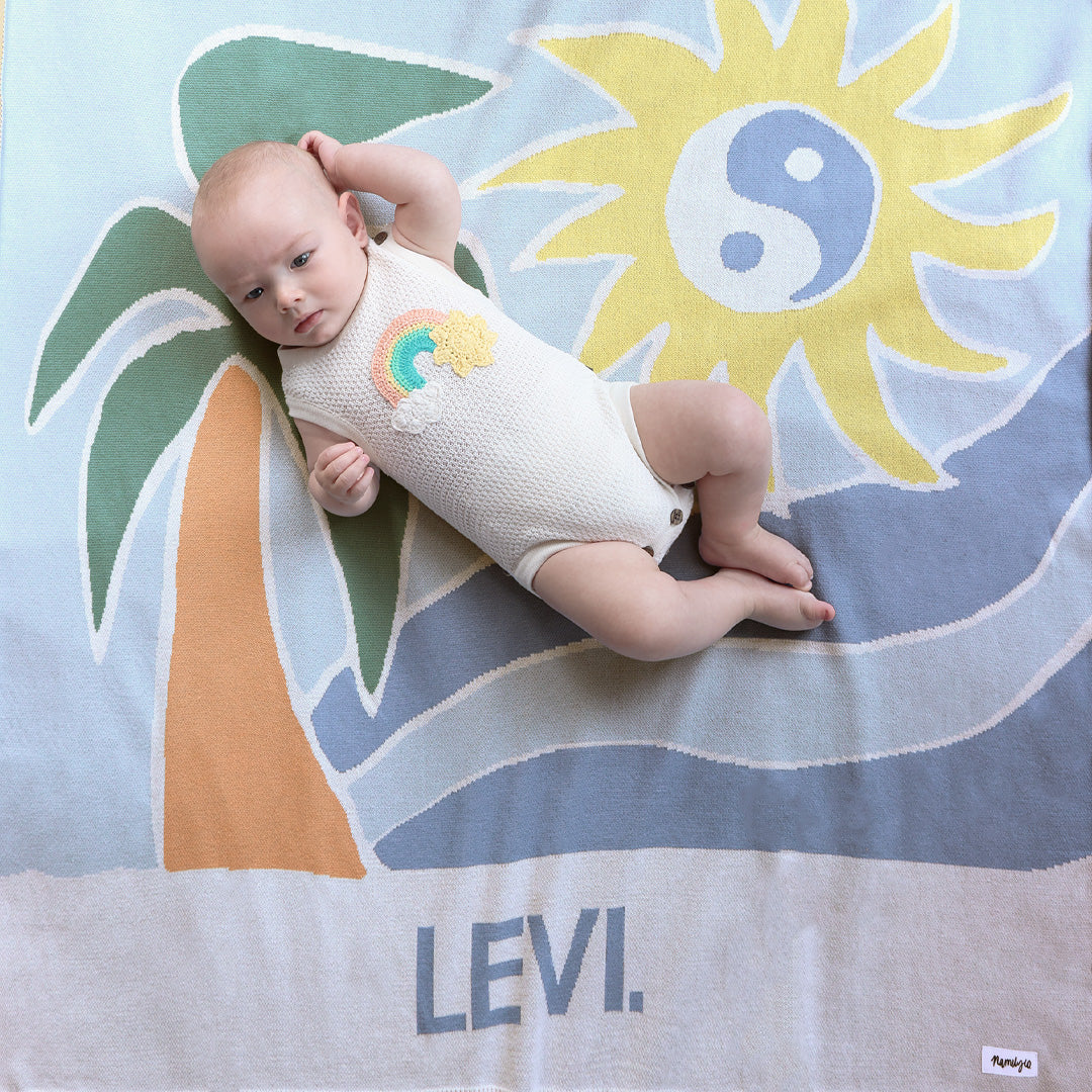 Chill Cove Name Blanket | Rock Your Baby