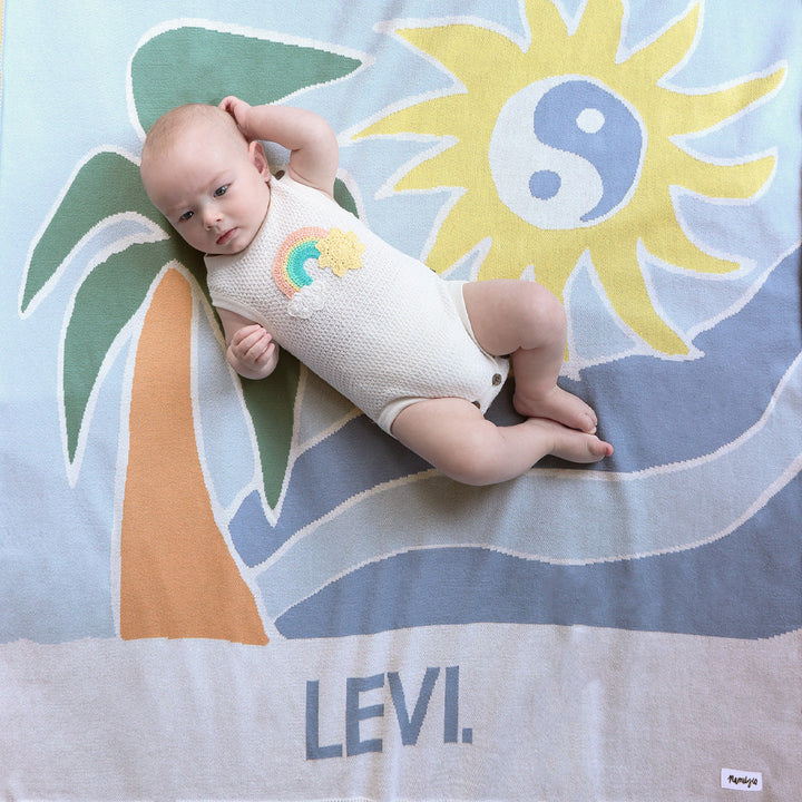 Chill Cove Name Blanket | Rock Your Baby