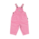 PALE PINK CORD BABY OVERALLS