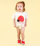 LOVE BUG OVERSIZED BABY BODYSUIT