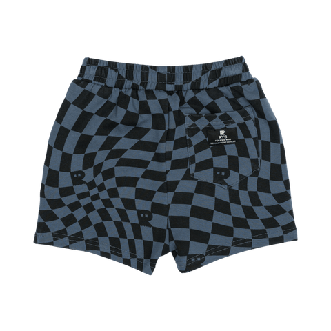 NAVY MADNESS BABY SHORTS