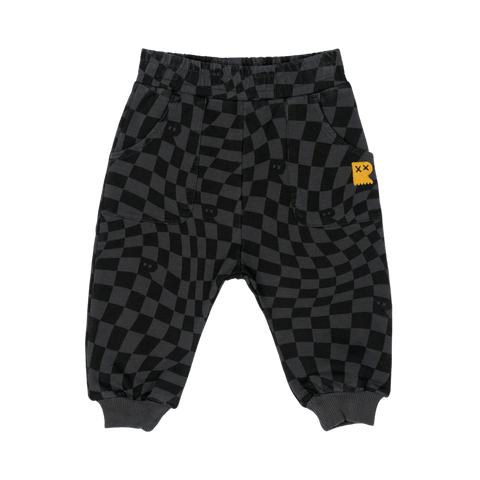 CHARCOAL MADNESS BABY TRACK PANTS