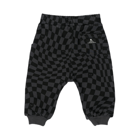 CHARCOAL MADNESS BABY TRACK PANTS