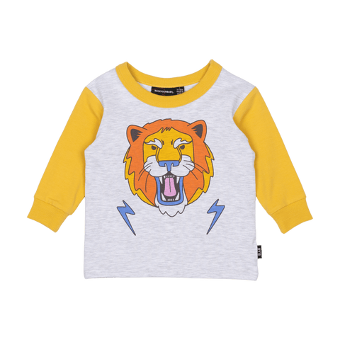 ELECTRIC LION BABY T-SHIRT