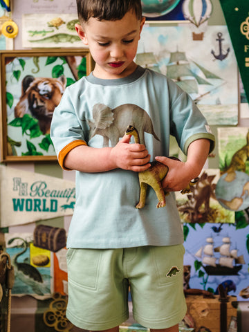 Fleur Harris Spero Short - Olive Leaf