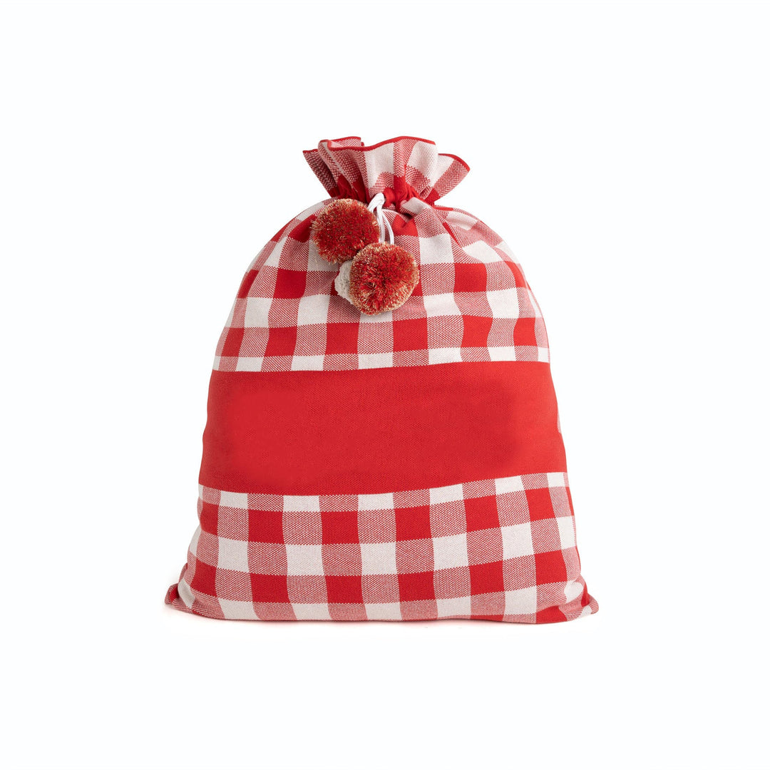 Classic Christmas Santa Sack in Red Gingham - personalised and made to order by Namely Co, view 4