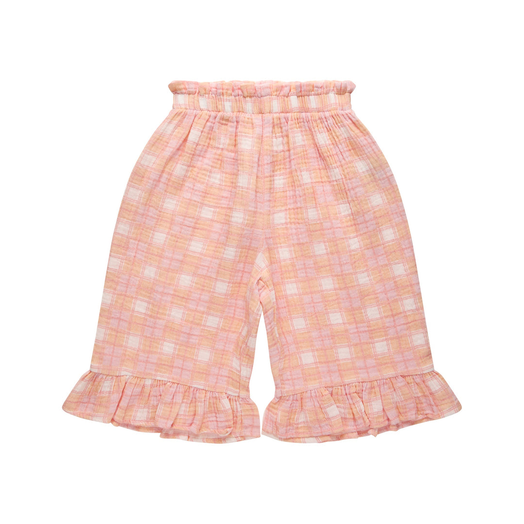 Frill Pant - Check