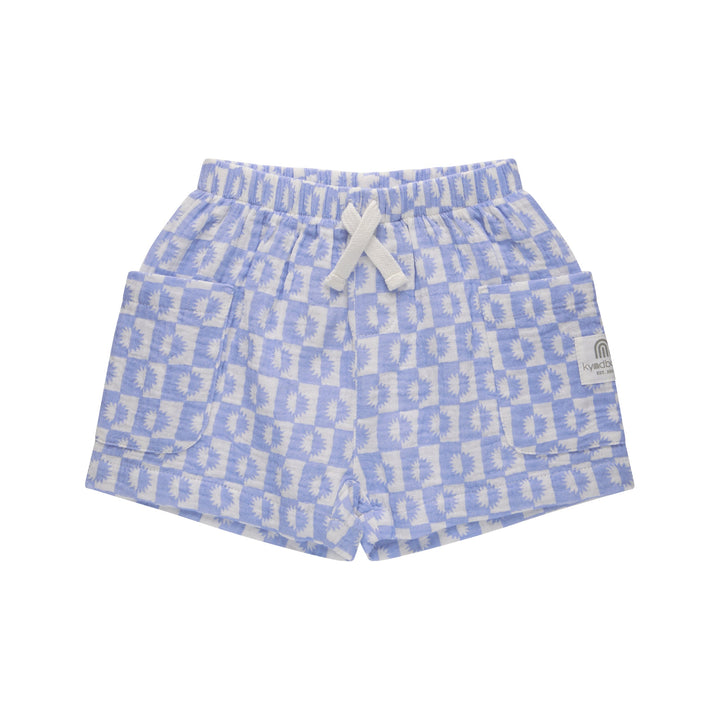 Woven Short - Blue Sunrise