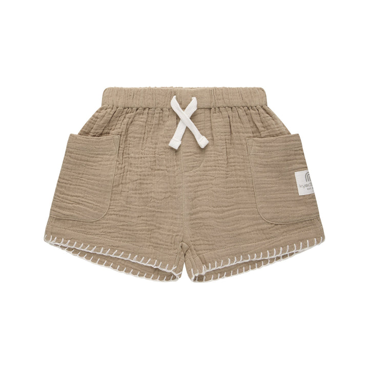 Woven Short - Mocha