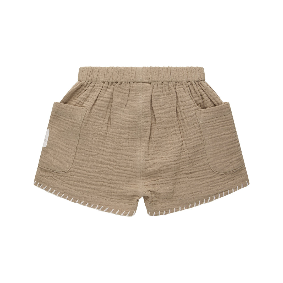 Woven Short - Mocha