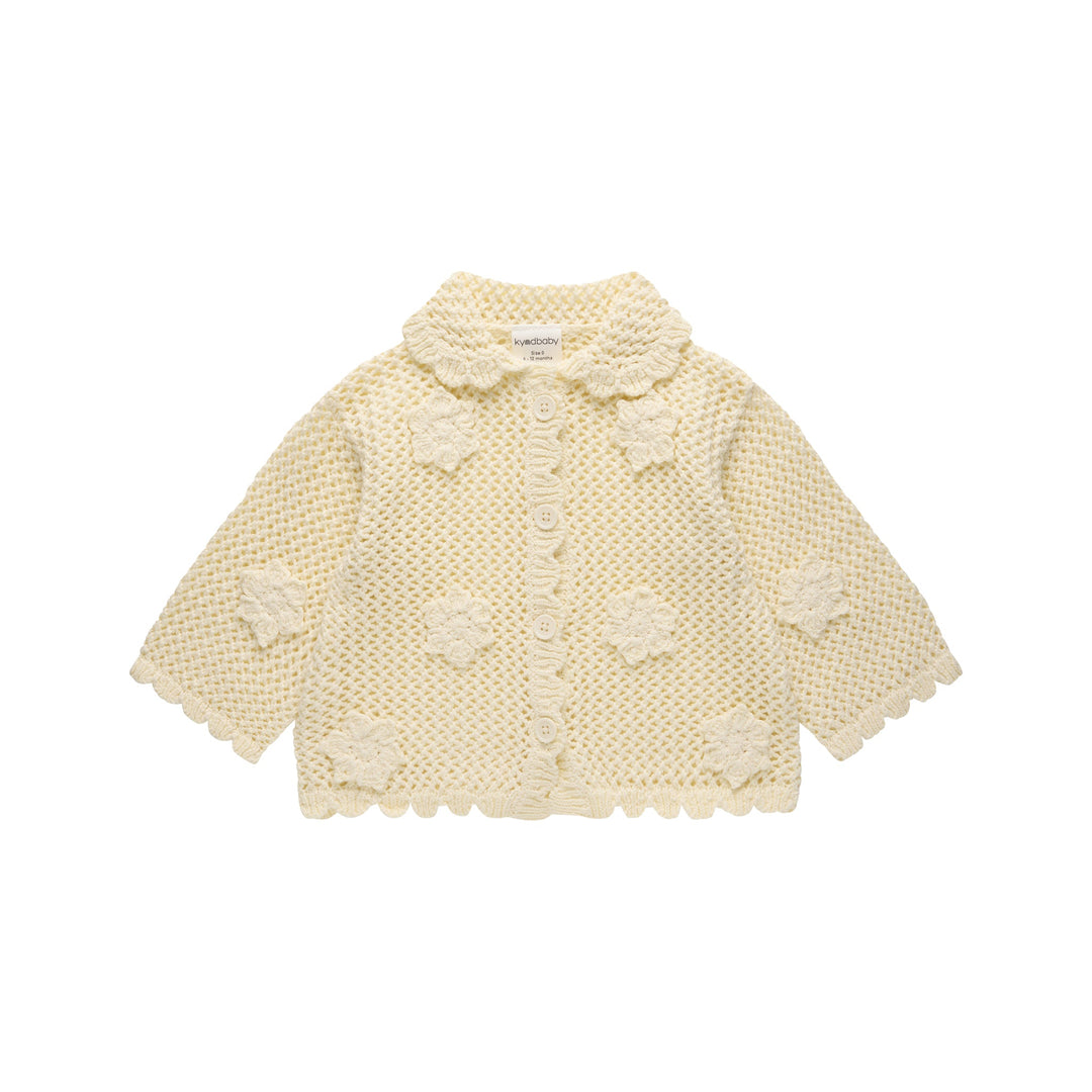 Crochet Cardigan - Vanilla