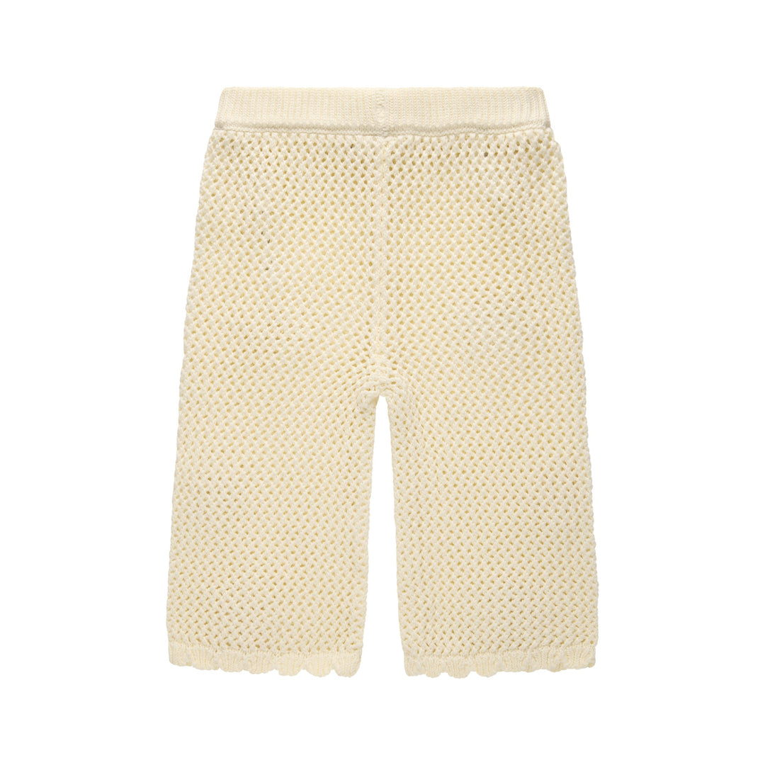 Crochet Flair Pant - Vanilla