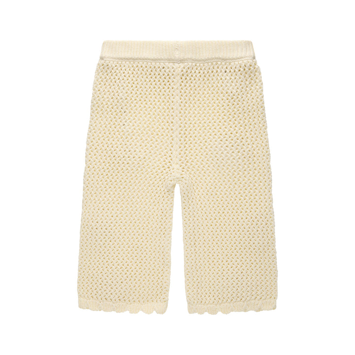 Crochet Flair Pant - Vanilla