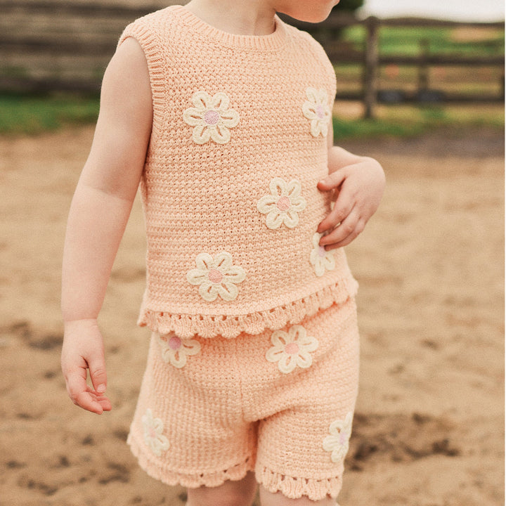 Crochet Short - Blooms