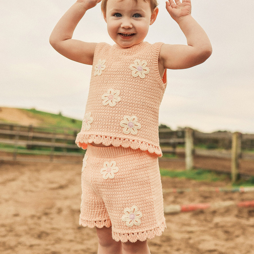 Crochet Short - Blooms