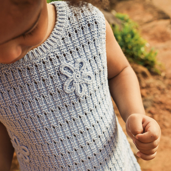 Crochet Dress - Blue