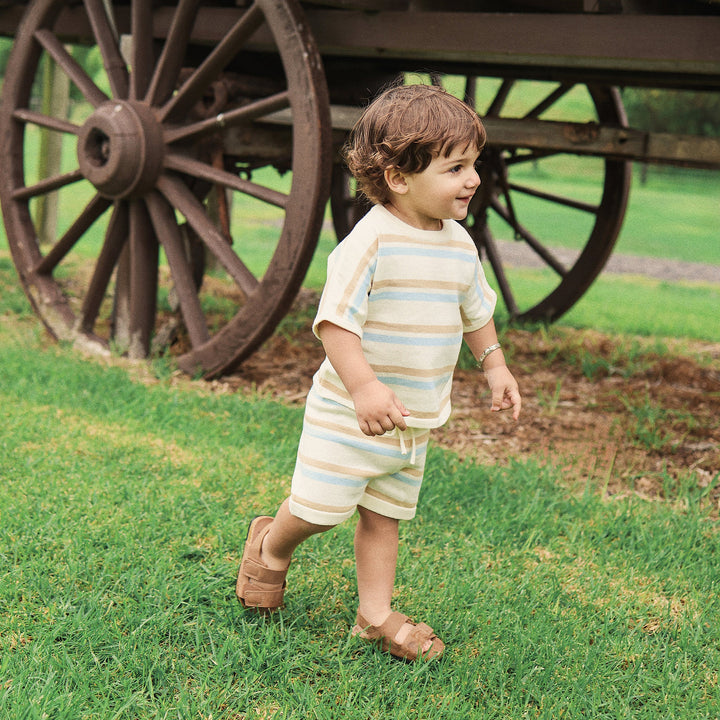 Knit Short - Stripe