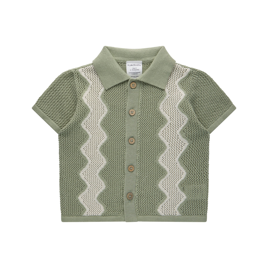 Knit Shirt - Sage