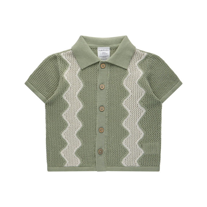 Knit Shirt - Sage
