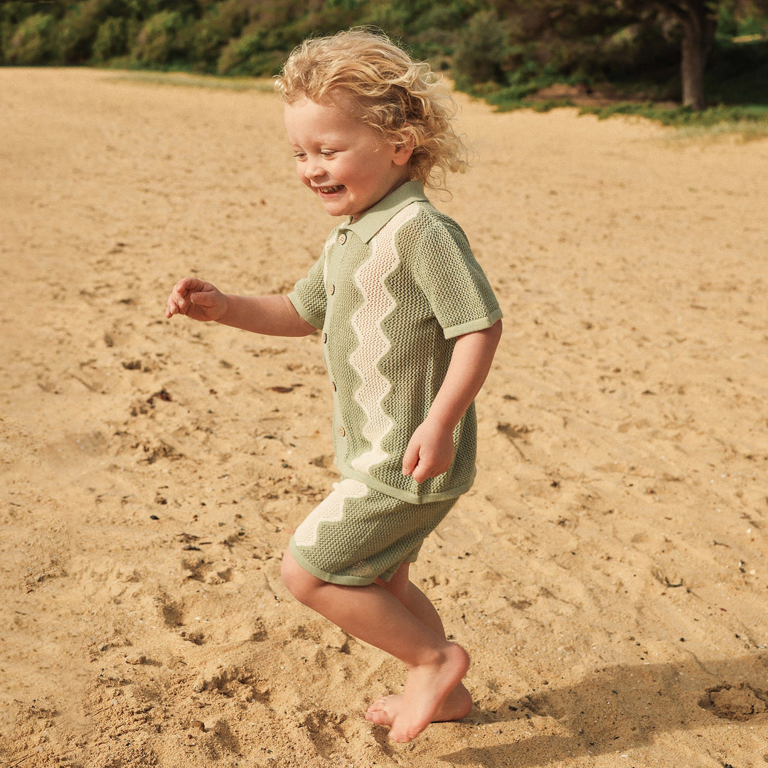 Knit Short - Sage
