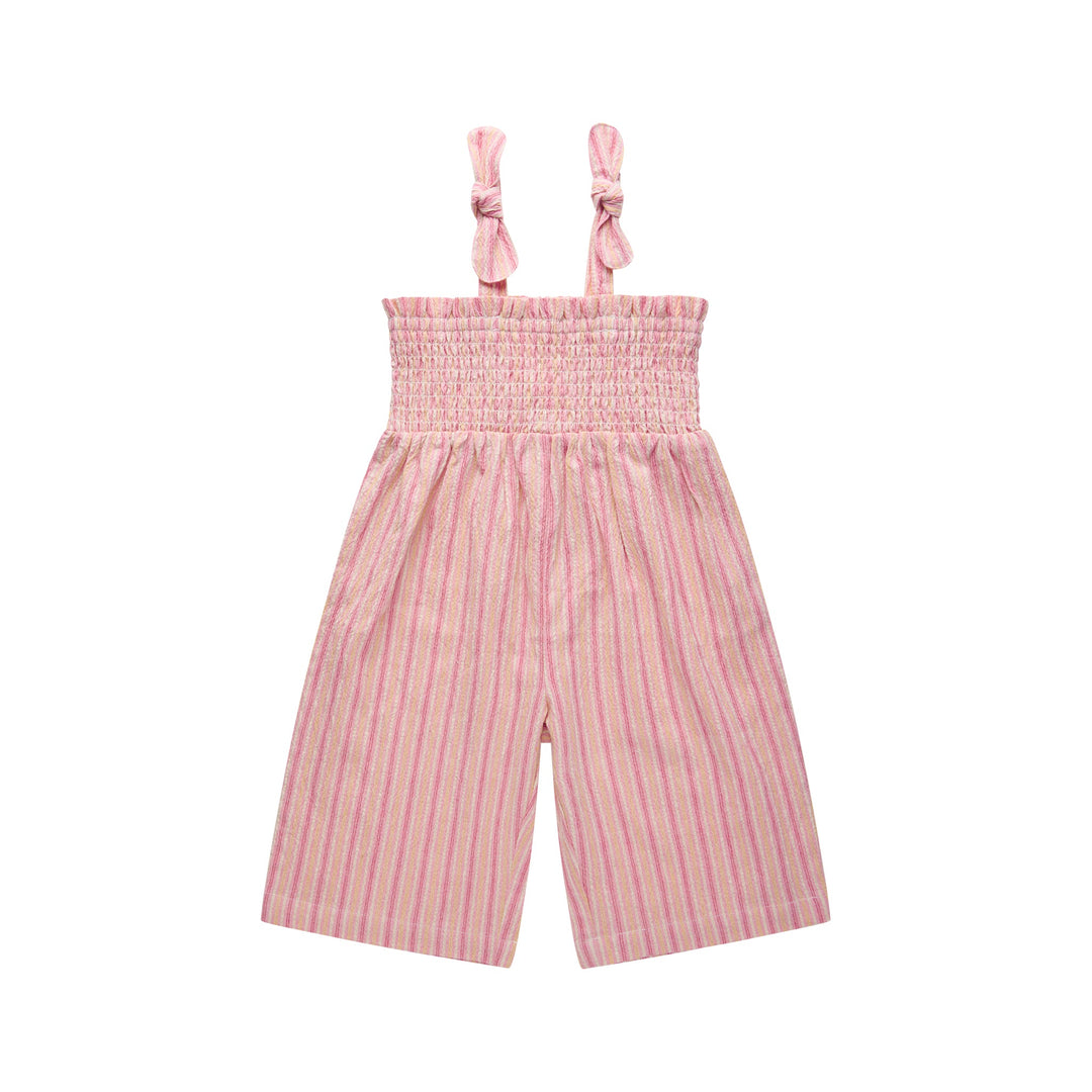 Shirred Playsuit - Stripe