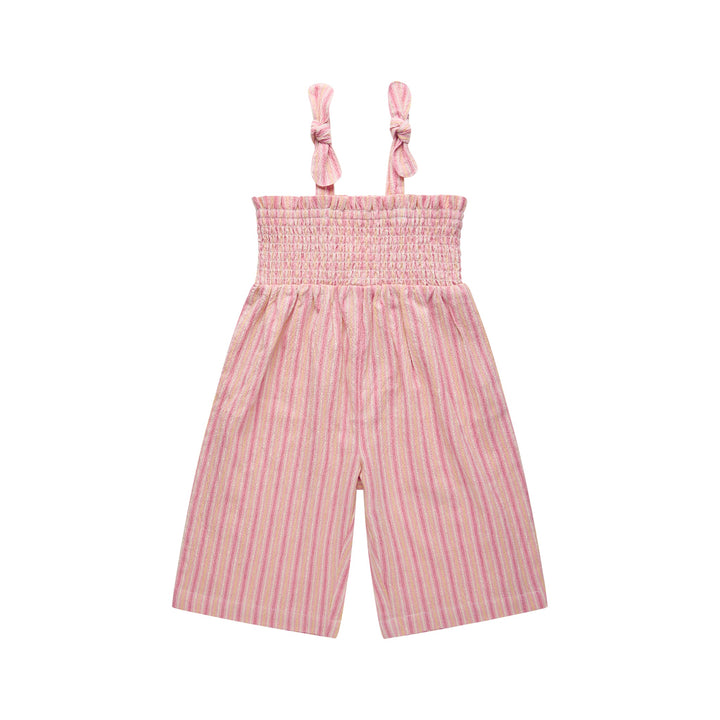 Shirred Playsuit - Stripe