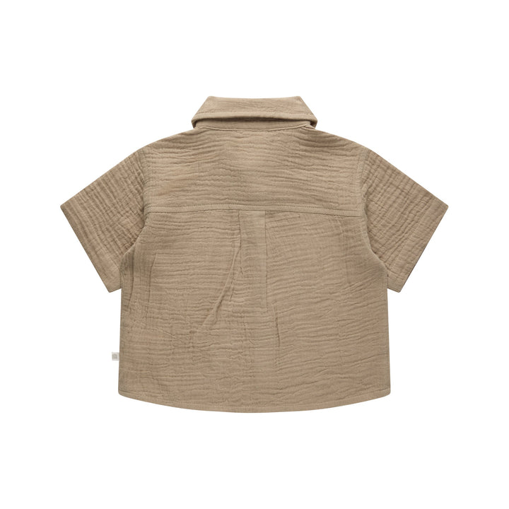 Woven Shirt - Mocha