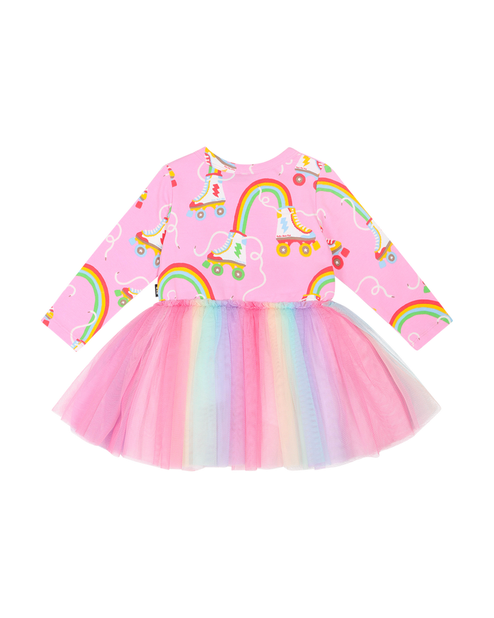 LET THE GOOD TIME ROLL CIRCUS FRILL BODYSUIT DRESS