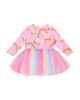 LET THE GOOD TIME ROLL CIRCUS FRILL BODYSUIT DRESS